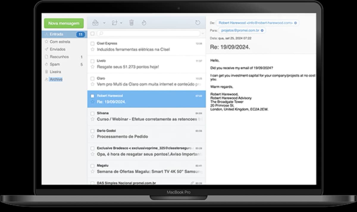 Email Profissional